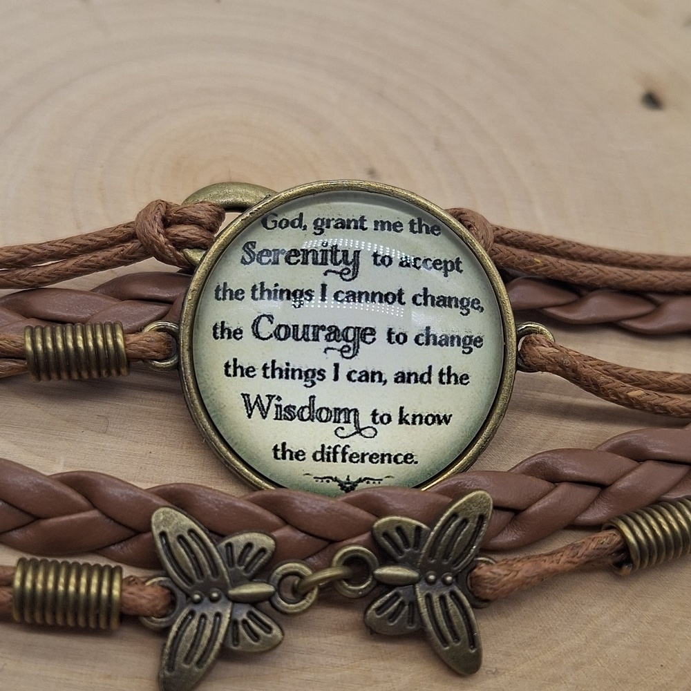 🎁Serenity Prayer Braided Boho Bracelet FREE with Bundle Purchase